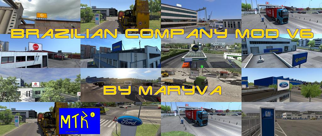 Ets Brazilian Company Mod V X Euro Truck Simulator Mods Club