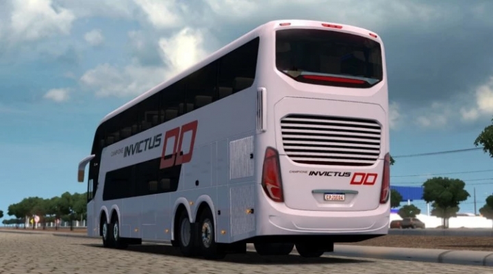 ETS2 - Volvo Invictus DD 6x2 - 8x2 Bus Mod (1.40.x)