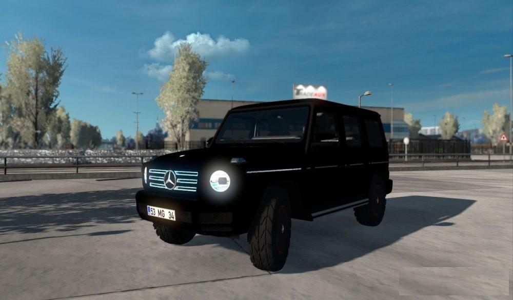 ETS2 - Mercedes Benz G500 2019 V1.1 (1.35.X)