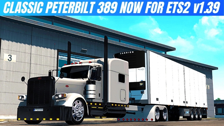 ETS2 - Gorgeous Peterbilt 389 V1.4 (1.40.x)