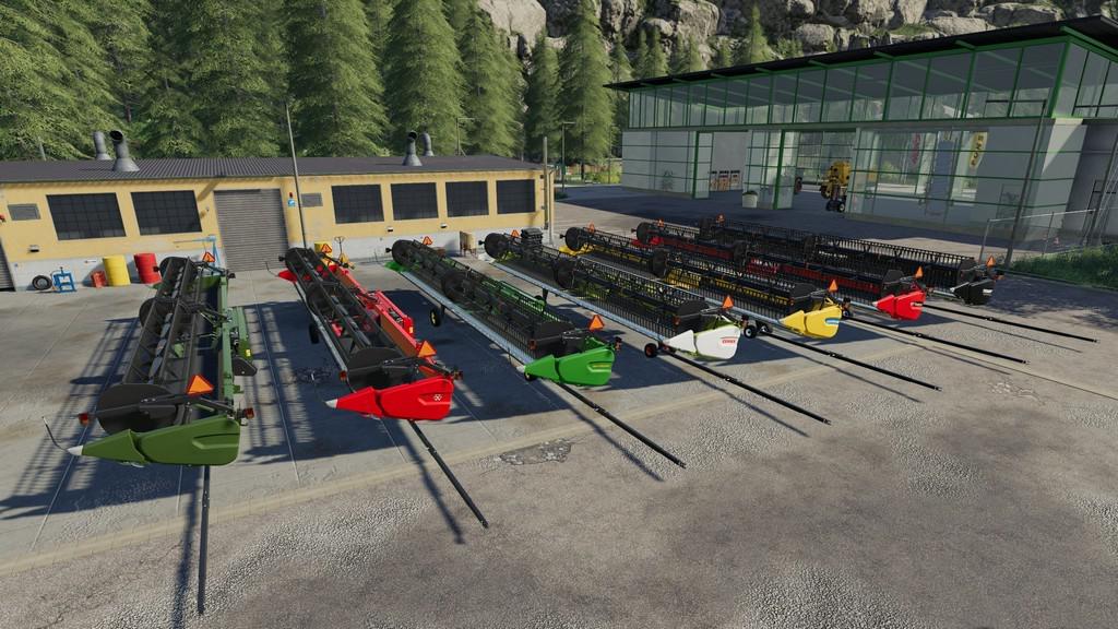 FS19 - Lizard Cutter Set V1.0