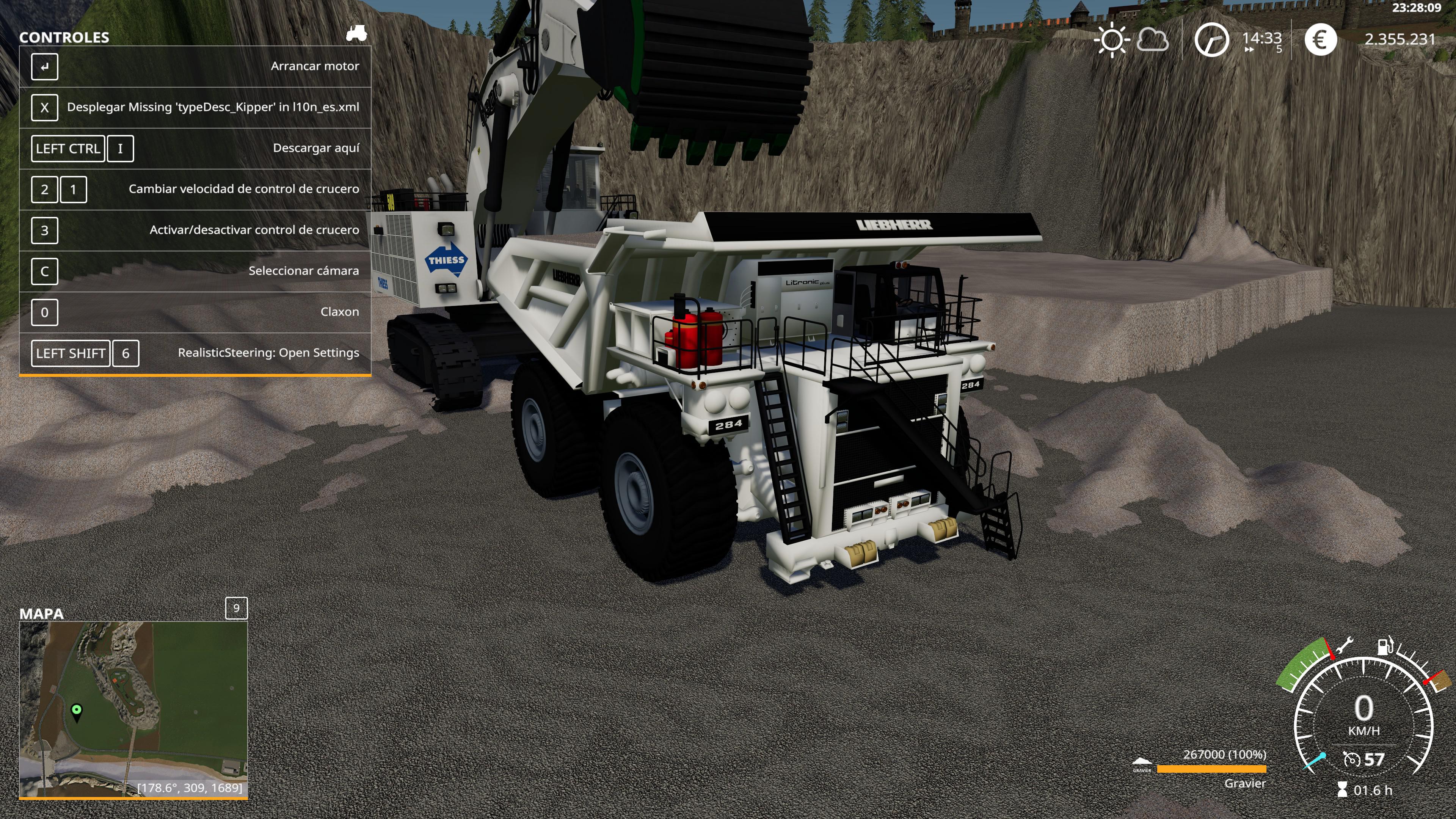 FS19 - Liebherr T284 And Caterpillar V2.0