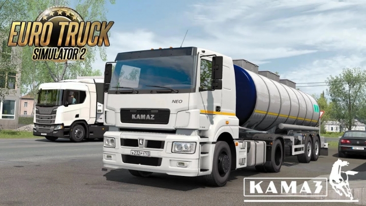 ETS2 - Kamaz-5490 Neo / 65206 29.07.2021 (1.41.x)