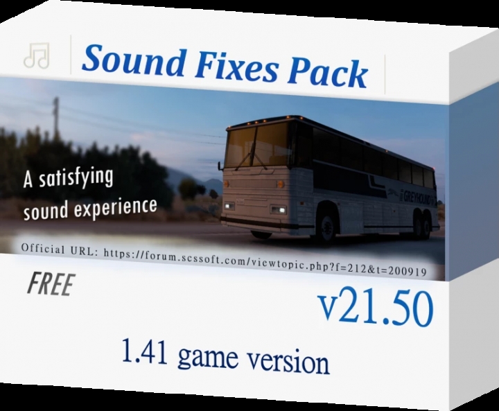 ATS - Sound Fixes Pack V21.50 (1.41.x)
