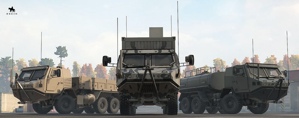 SnowRunner - RNG TX Armored Truck Pack V1.0