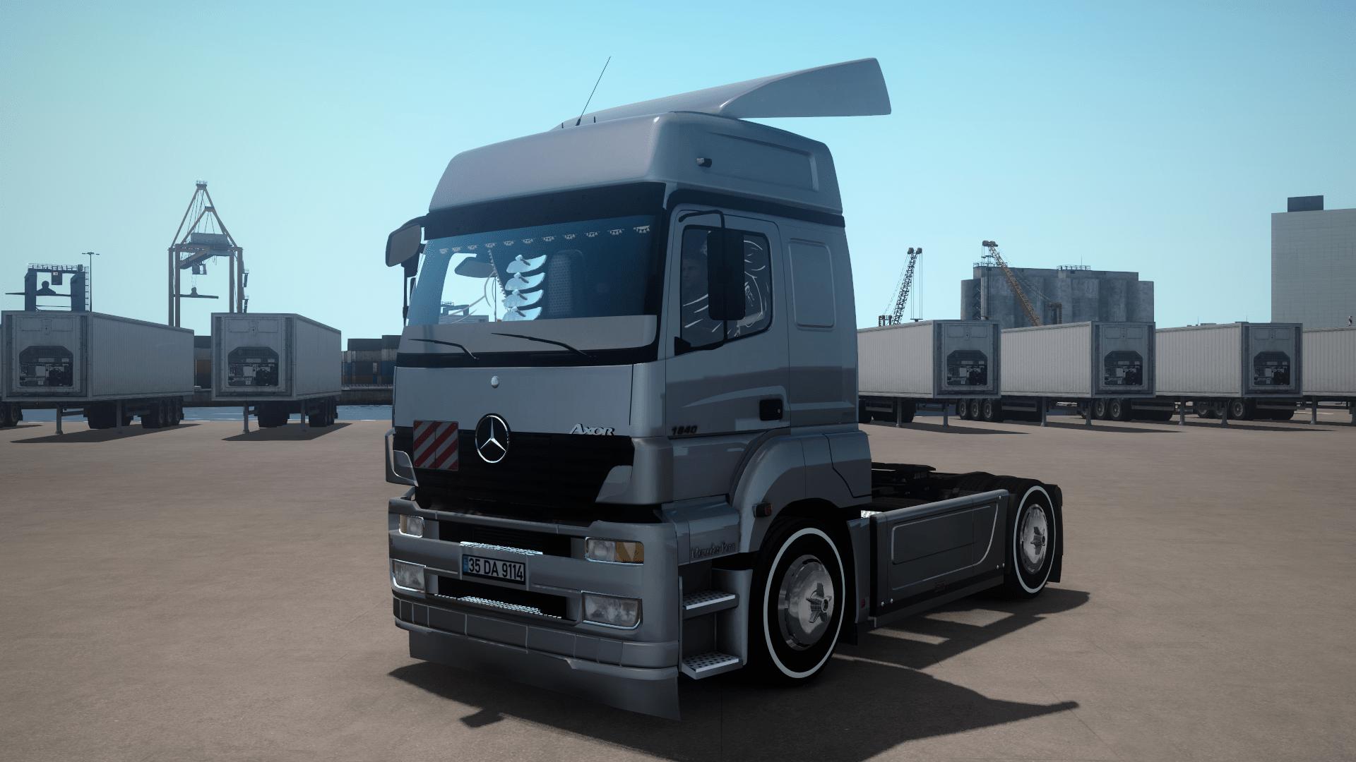 ETS2 - Mercedes Axor 1840 MP1 Truck V1.0 (1.36.x)