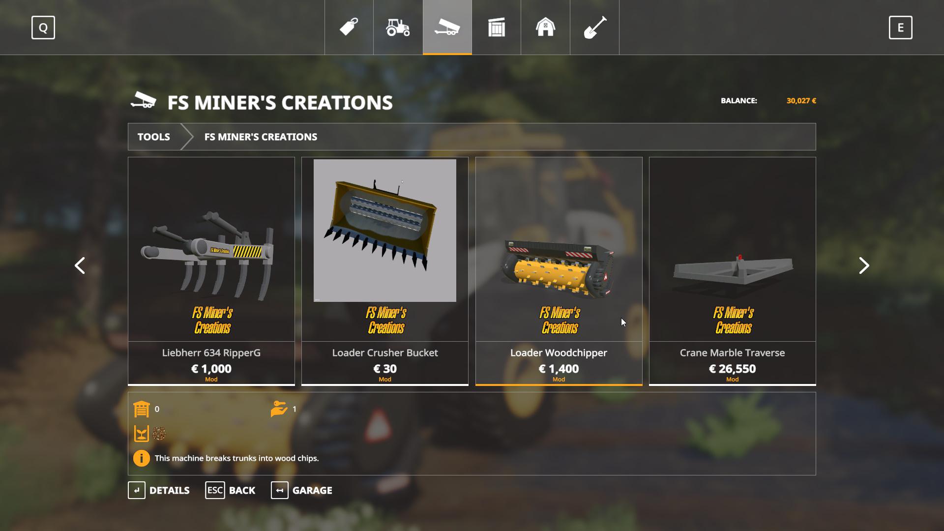 Fs19 Woodchipper For Wheel Loaders V10 Farming Simulator 19 Modsclub 9580