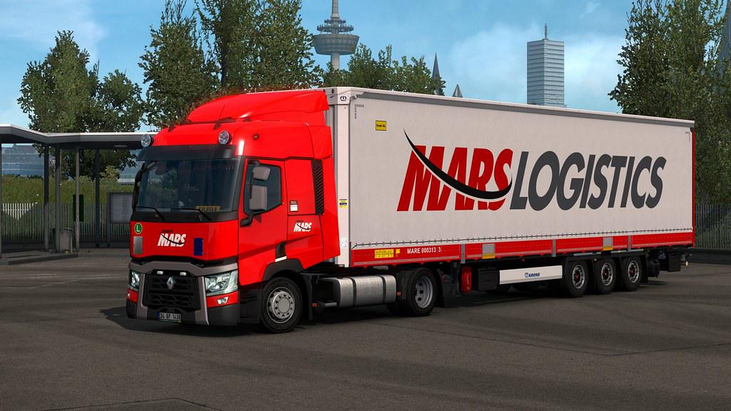 ETS2 - Mars Logistics Skin Pack V1.0 (1.36.x)