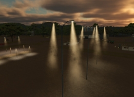 FS25 - Streetlights With Fog V1.0