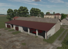 Placeable Big Barn With Cows V1.0