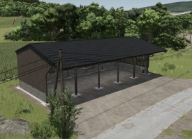FS25 - Constructible Wood Shed V1.1