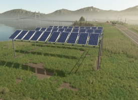 FS25 - Elevated Solar Panel V1.0