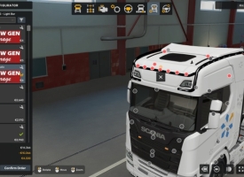 Scania S New Gen Bar on the Roof V1.57