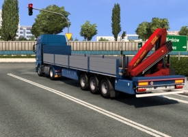 SCS 3 Steer Axle Crane Trailer V1.1