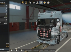 Griglia Led Scania V1.58