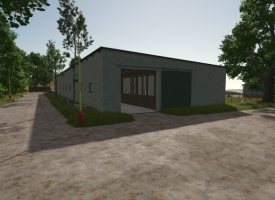 Placeable Sheep And Goat Barn Big V1.0