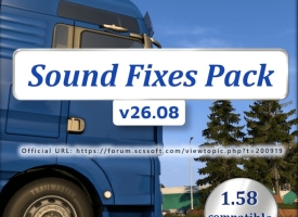 Sound Fixes Pack V26.08