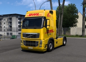 DHL Skins for Volvo FH 1/2/3 V1.57