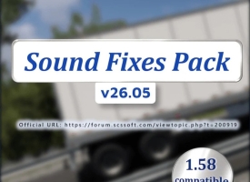 Sound Fixes Pack V26.05
