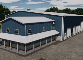 Placeable American Midwest Shop With Office V1.0