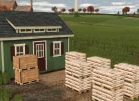 Placeable Refined Wood Chips, Sawdust Factory And Fuel Production Pack V1.0.0.3
