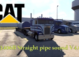 CAT 3406B Straight Pipe Sound V4.0
