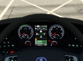 Scania R 2009 and Streamline Improved Dashboard V1.58