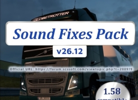 Sound Fixes Pack V26.12