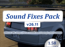 Sound Fixes Pack V26.11