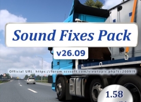 Sound Fixes Pack V26.09