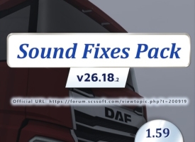 Sound Fixes Pack V26.18.2