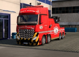 Mercedes-Benz Actros MPIV Crane Truck V1.58