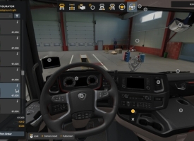 Background Lights & V8 Back Panels for Scania R & S V1.58