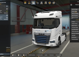 Daf Xf Electric Paccar Ex-D2 1000 HP Engine V1.58