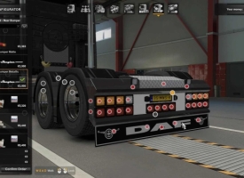 DAF XF Holland Style Rear Bumper V1.59