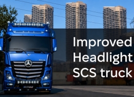 Improved Headlight for SCS Trucks V1.59
