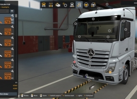 Mercedes-Benz Actros 2014 Tuning Headlights V1.59