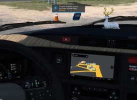 Volvo VNL 2025 improved Radio Infotainment Screens V1.1