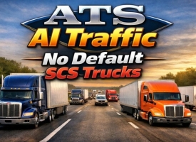 AI Traffic No Default SCS Trucks V1.1