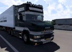 Scania Torpedo T580 Klemmensen + Schmitz Trailer LT V4.0