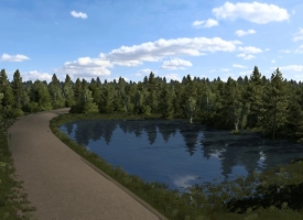 Ural-Sibir Map Road Connection V1.59