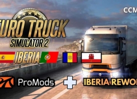 Iberia Promods Rework V1.40 for Promods 2.83