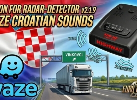 Waze Croatian Voices for Radar Detector V1.59