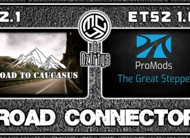 Road to Caucasus + ProMods The Great Steppe RC V2.1