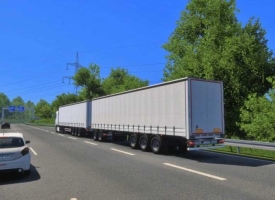 Unlock Double/B-Double & HCT Trailers for All Maps V1.60