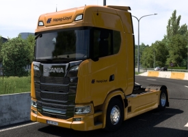 Scania S BEV 8K Hapag Lloyd Skin V2.0