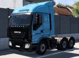 Iveco Stralis Maersk Skin V1.61