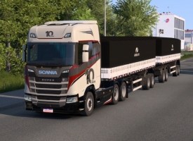Scania S + Librelato 9-Axle Road Trailer Set V1.60