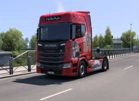 Scania S 2016 Red Mister Gigetto Skin