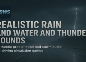 Realistic Rain And Water And Thunder Sounds V10.6